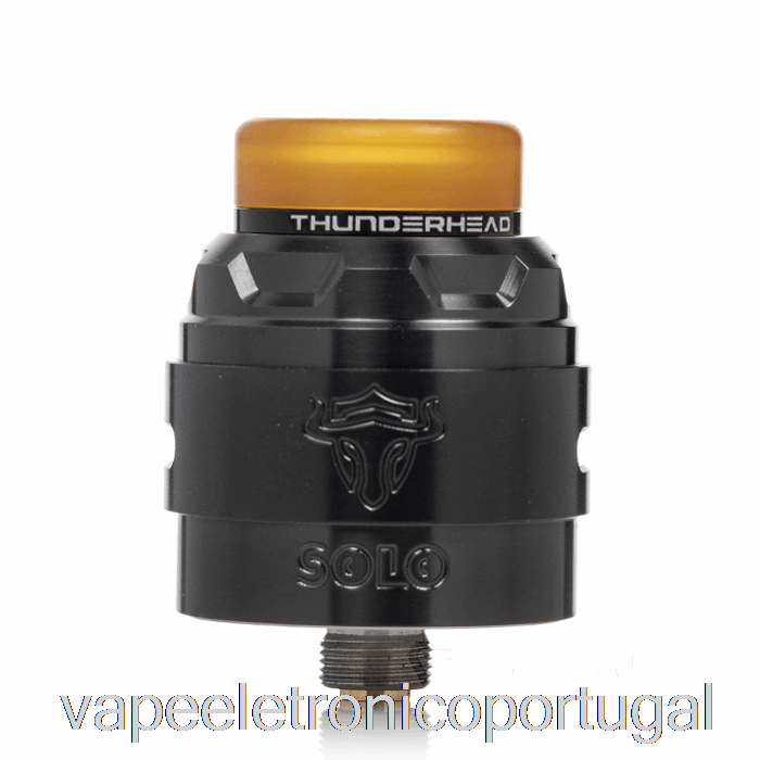 Vape Eletrônico Thunderhead Criações Tauren Solo V1.5 24mm Rda Gunmetal